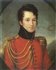 Alfred de Vigny, �g� de 17 ans, en uniforme de la Maison du Roi peint par Fran�ois Joseph Kinson, (Paris, Mus�e Renan-Scheffer).